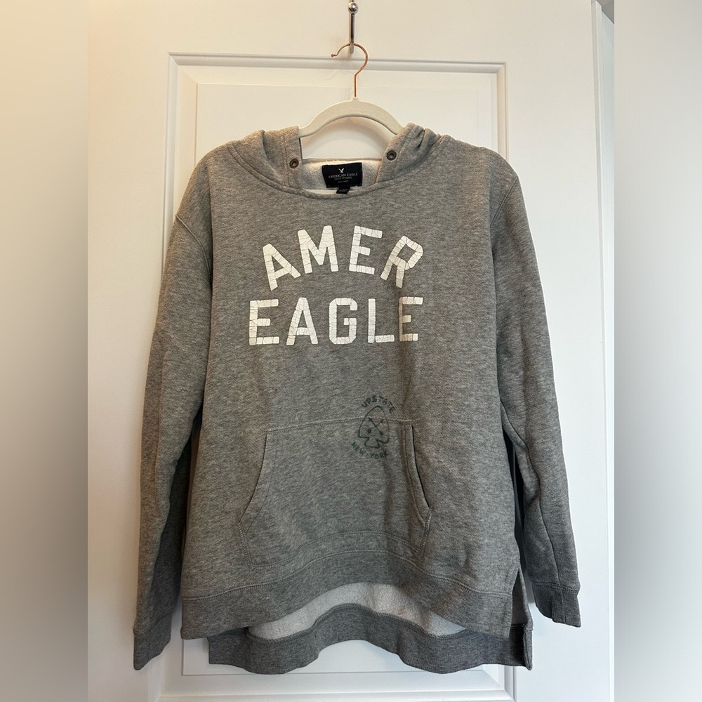 American Eagle grey hoodie